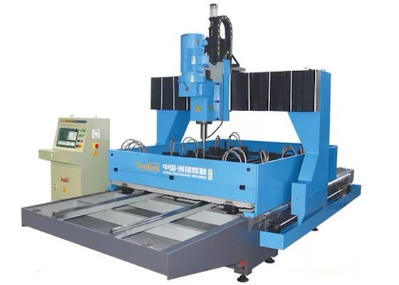 Steel Construction Gantry CNC Plate Steel Drilling Machine